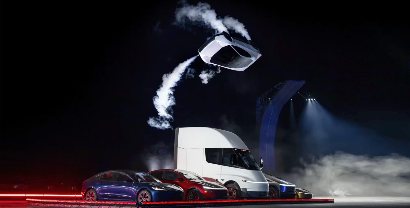 Tesla'nın Siber Roadster'ı Tanıtıldı: Soğuk Gaz İticiler, Rocket Versiyonu ve Hâlâ Fiyat Yok