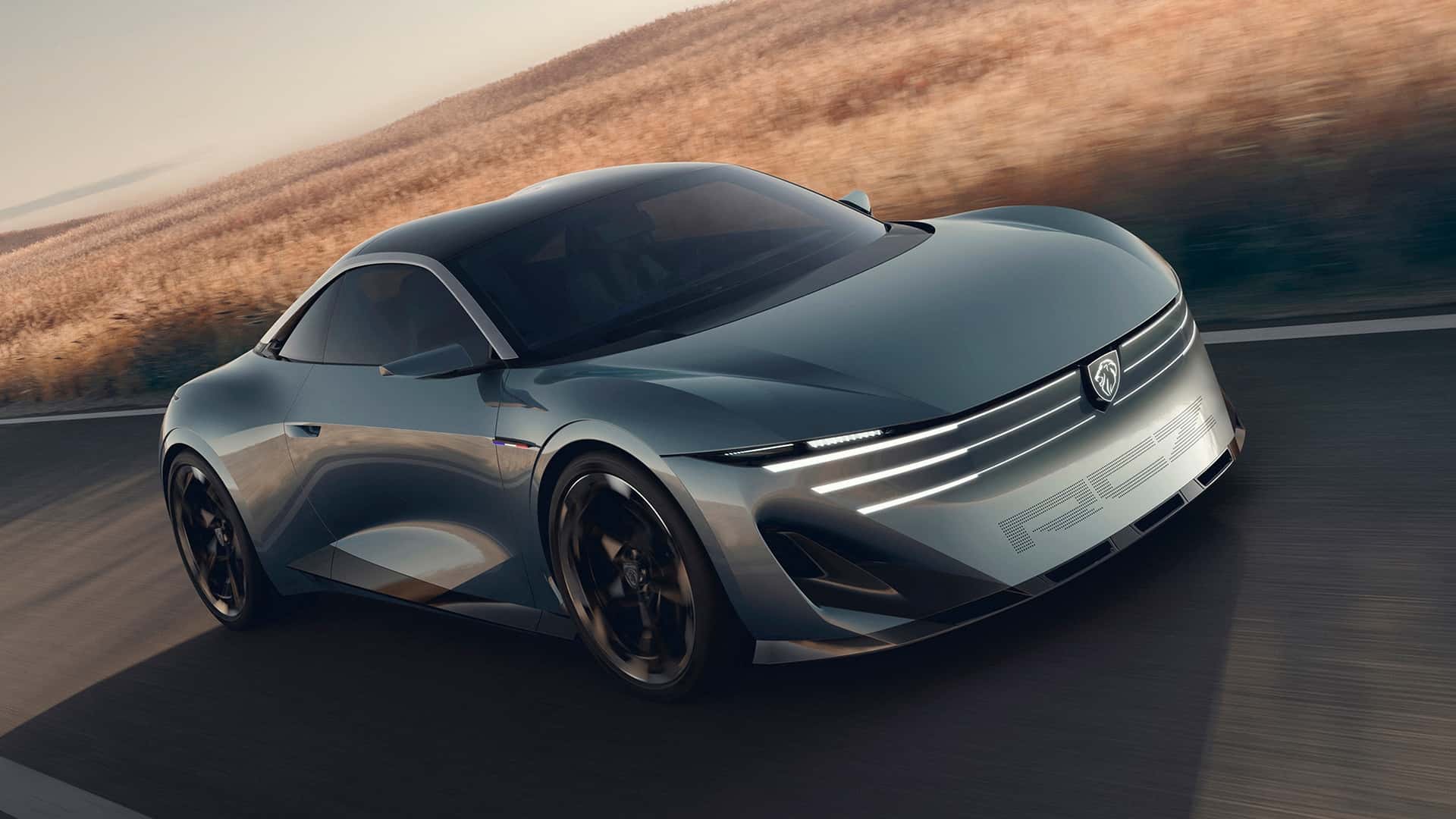 Peugeot Brings Back the RCZ as an Electric Coupe Concept With Solid-State Power