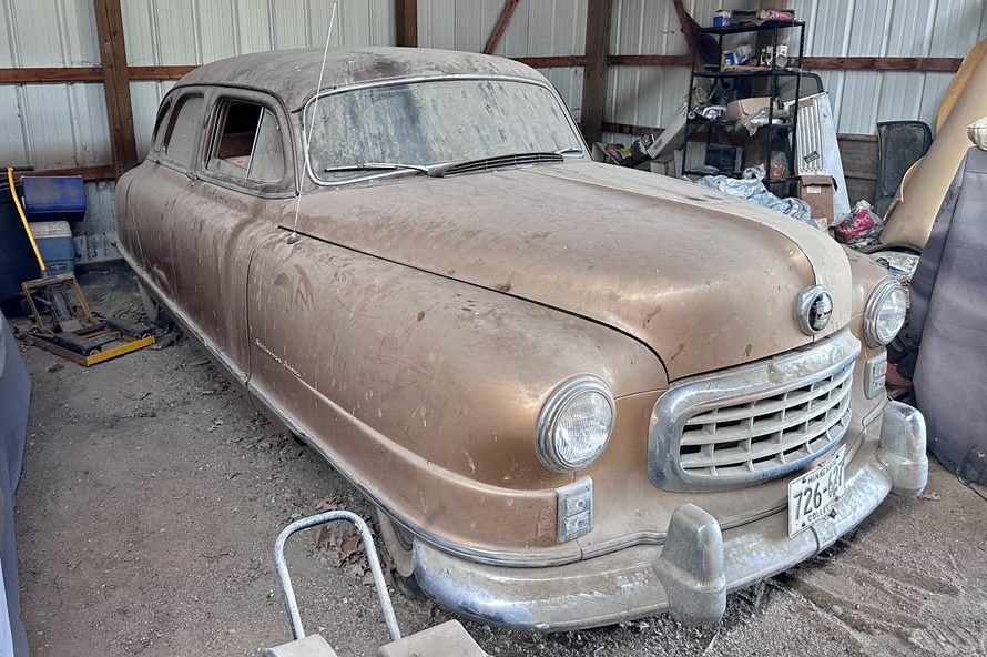 Minnesota Barn Yields a 1950 Nash Statesman Super After Three Decades of Silence