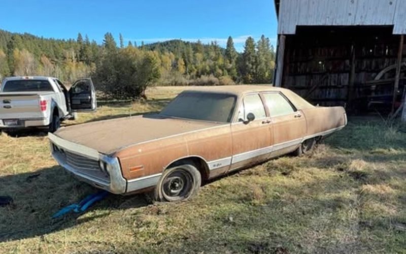 1970 Chrysler New Yorker Ambar Keşfi Colorado'da 10.000 Dolara Satışta