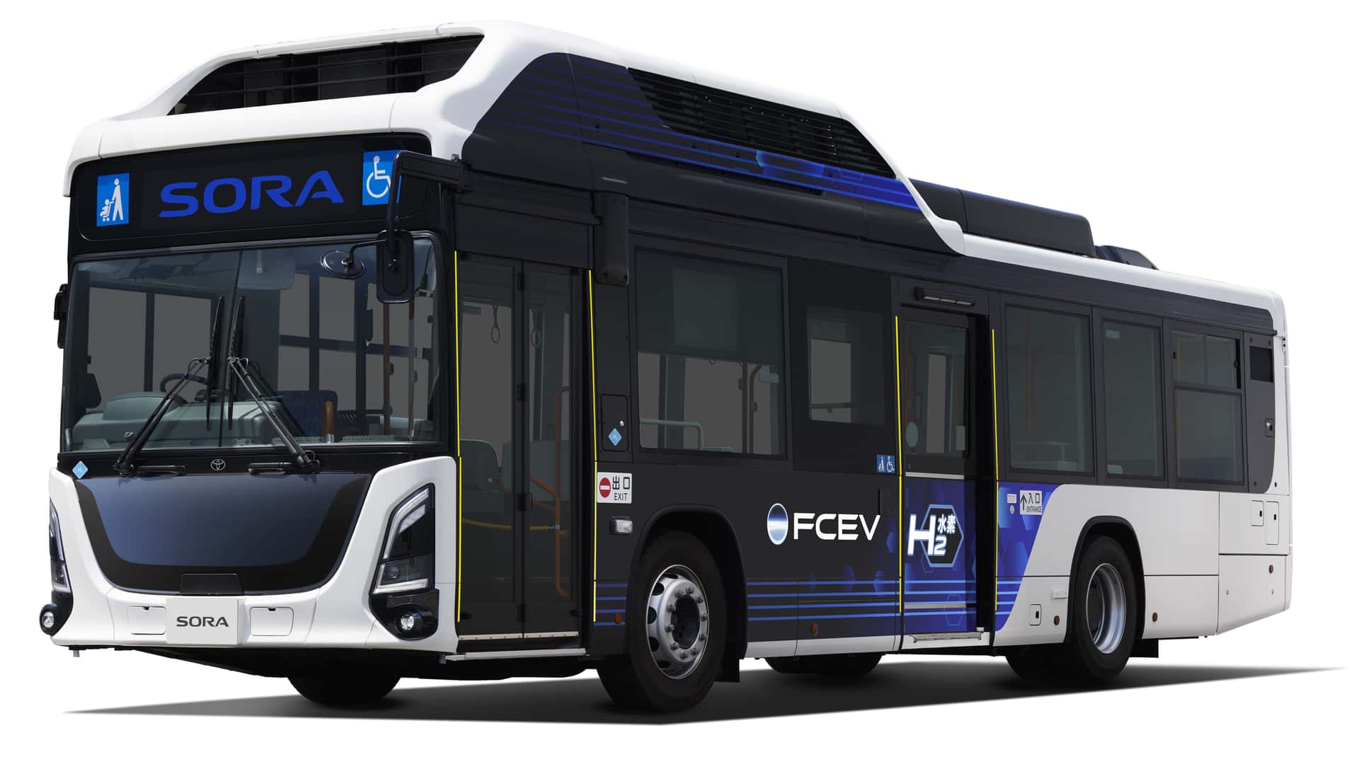 Toyota's Second-Gen Sora Hydrogen Bus Adds 50% Range While Using Less Fuel