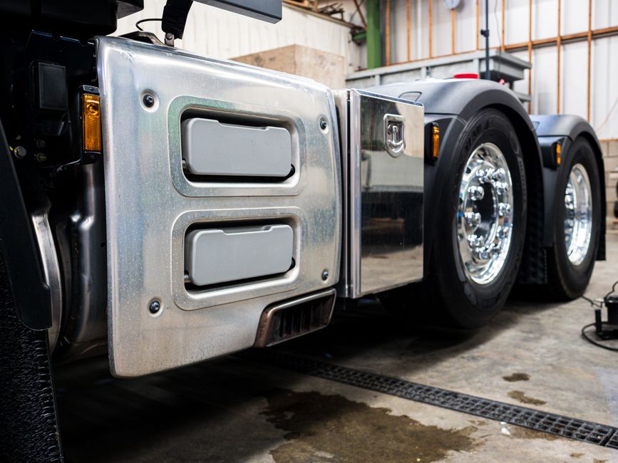 Boschs starre E-Achse verkürzt den Antriebsstrang schwerer Elektro-Lkw