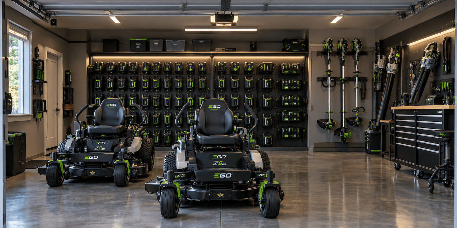 EGO Commercial'dan Peyzaj Ekiplerine Üç Yeni ZTR Biçme Makinesi ve 30 kWh Şarj Merkezi