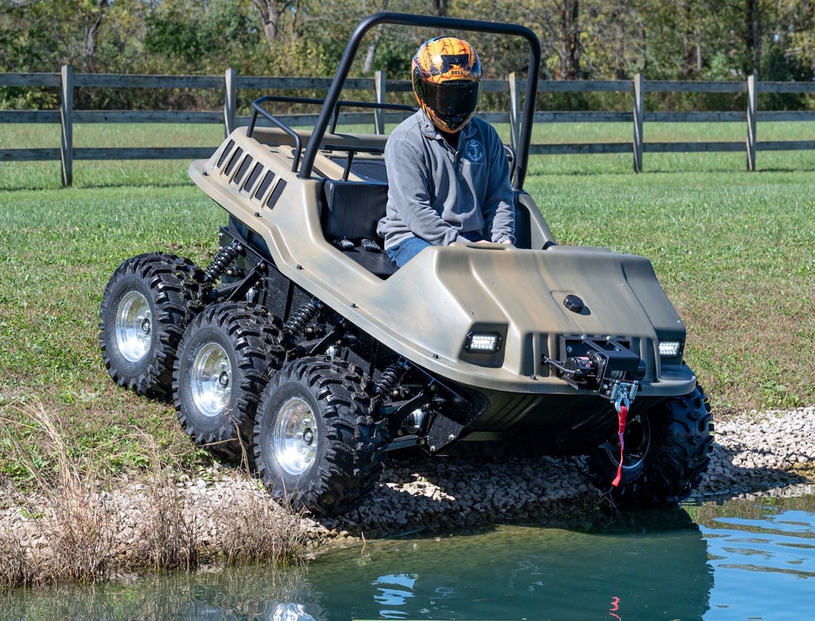 This Six-Wheeled MAX 2 880-S Is Part ATV, Part Boat — and It's Up for Sale