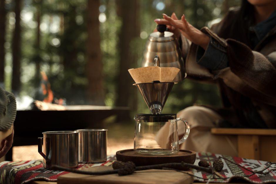VSSL Nest Pour Over Set Brings Proper Coffee to Remote Campsites