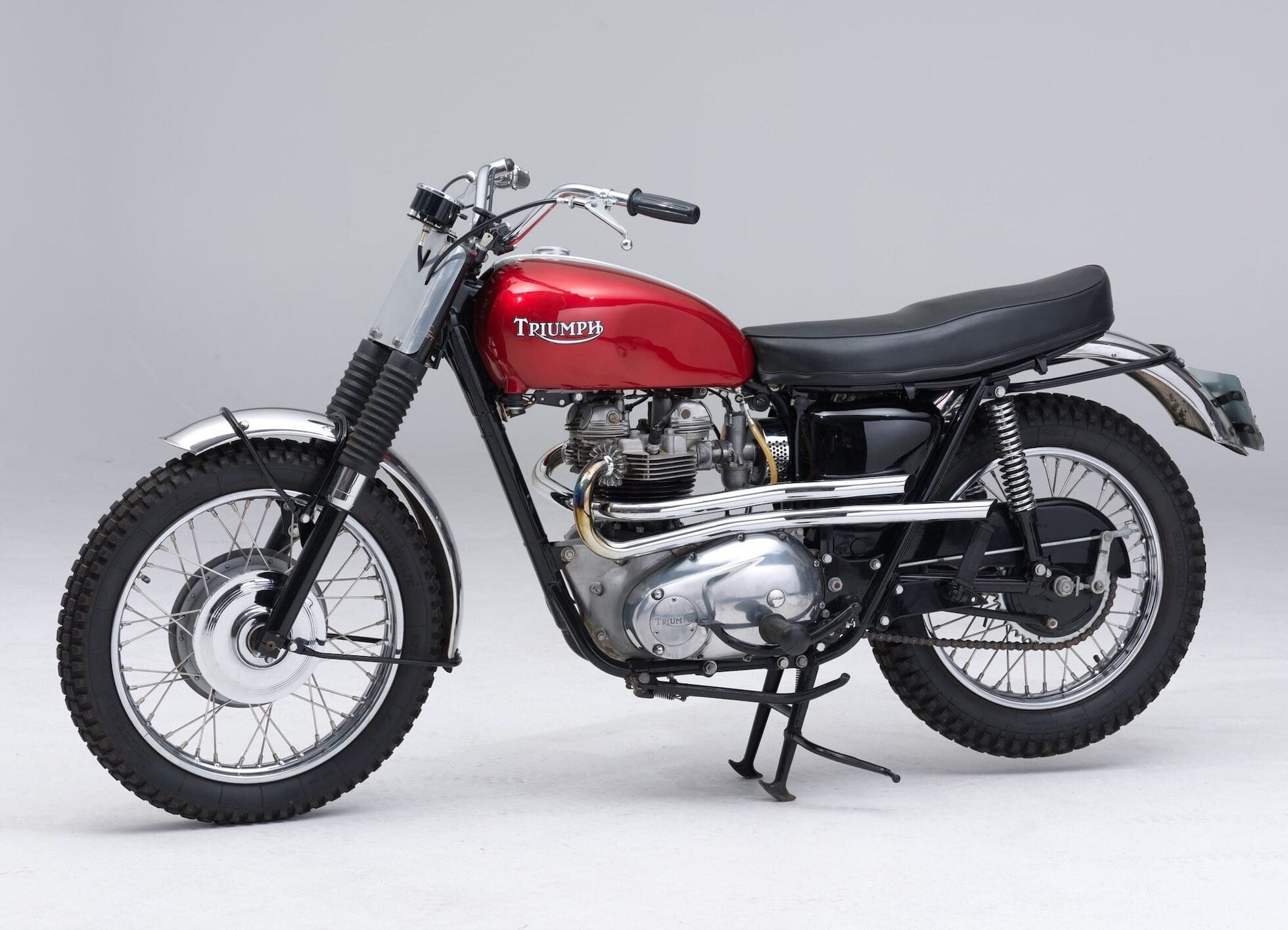 Rare 1969 Triumph TR6C Desert Sled Heads to Market After Full Restoration