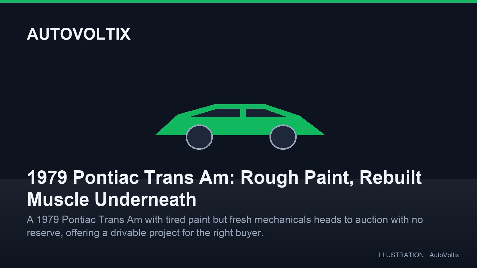 1979 Pontiac Trans Am: Rough Paint, Rebuilt Muscle Underneath