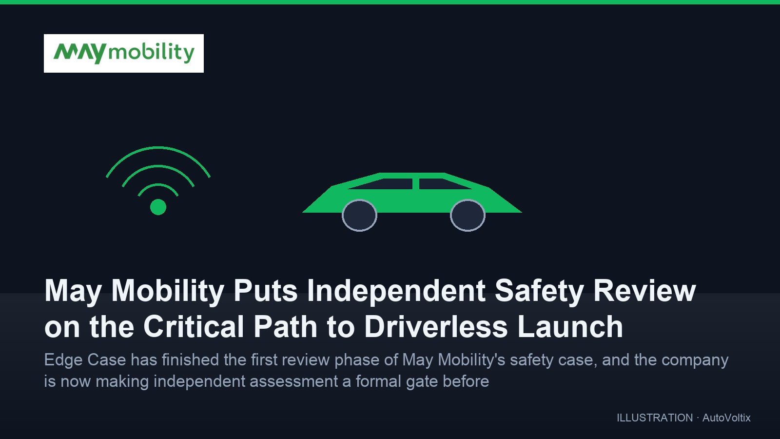 May Mobility Puts Independent Safety Review on the Critical Path to Driverless Launch