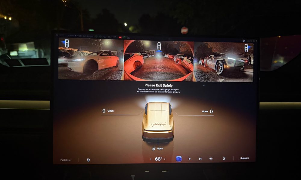 Tesla Prepares Camera Access Feature for Driverless Cybercab Passengers