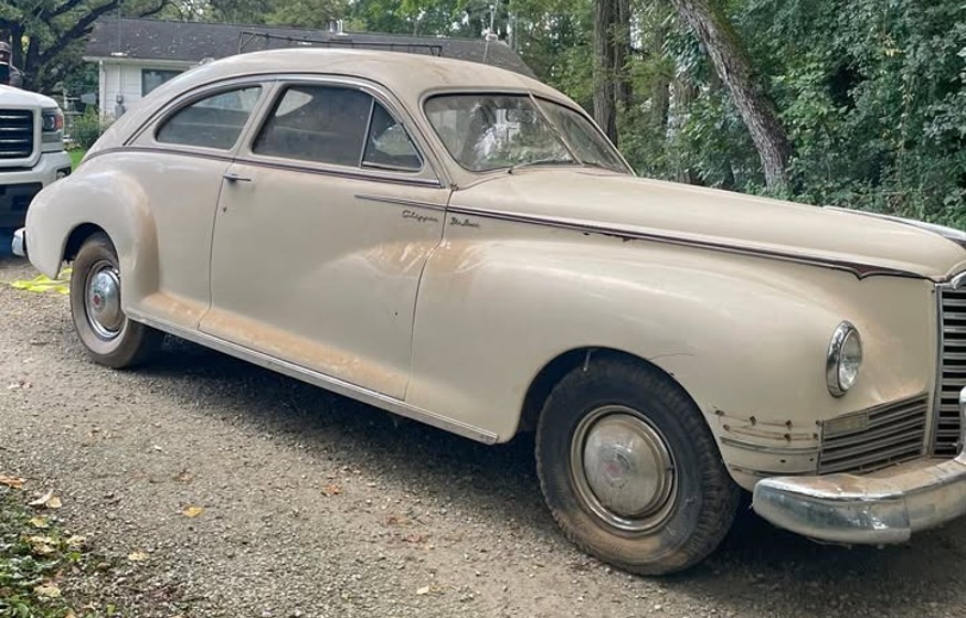 A Rare Find: 1947 Packard Clipper Deluxe Club Sedan Surfaces in Wisconsin