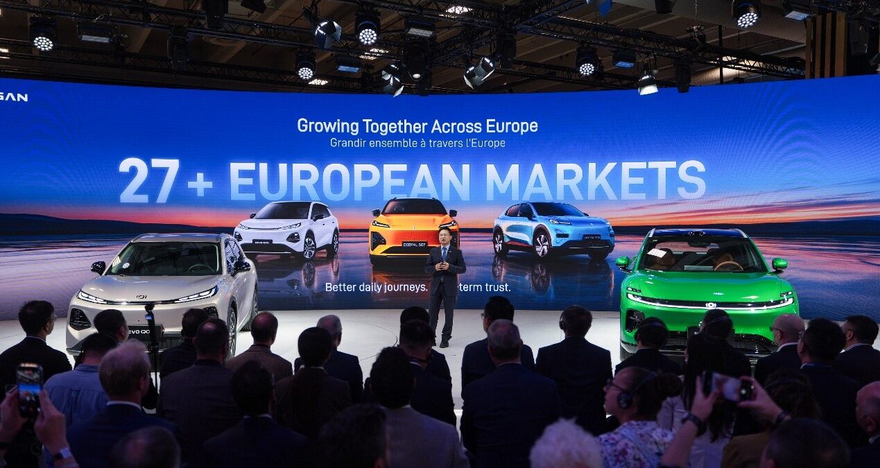 Changan Eyes Phased European Manufacturing as It Builds Dealer Network at Paris