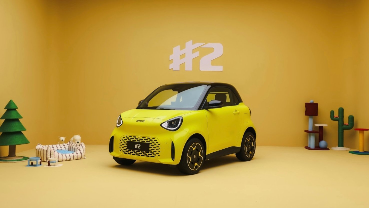 Smart #2 Gets November 5 China Launch Date, Keeping the ForTwo's Two-Seat Spirit