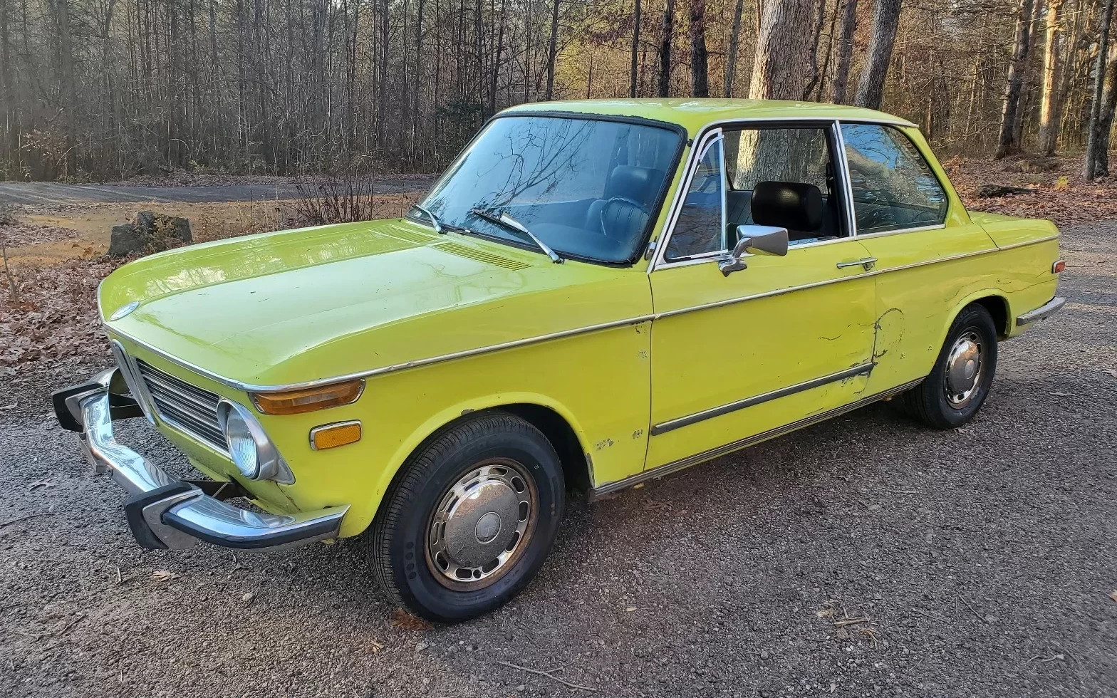 Golf Yellow and No Sunroof: A 1973 BMW 2002 Emerges for Sale