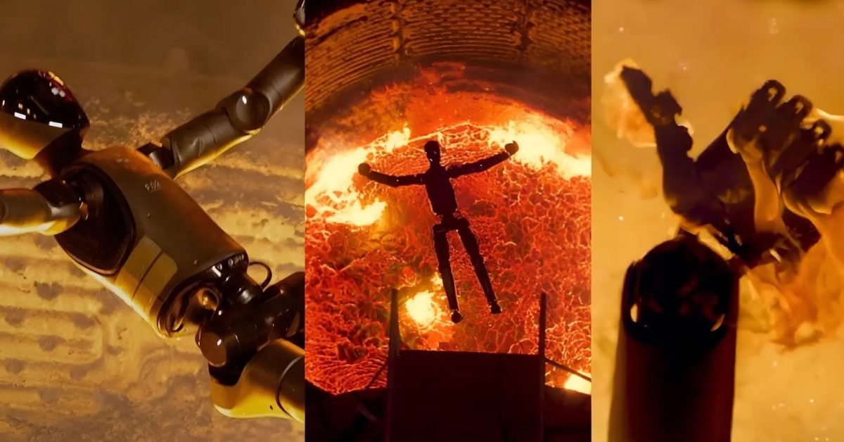 Figure Retires Its F.02 Humanoid Robots by Dropping Them Into Molten Steel