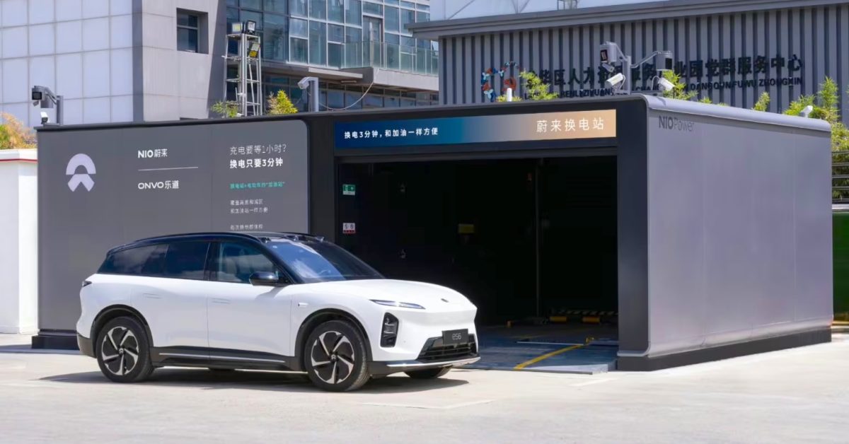 Nio's Battery Swap Network Logs 1.19 Million Swaps in Seven Days