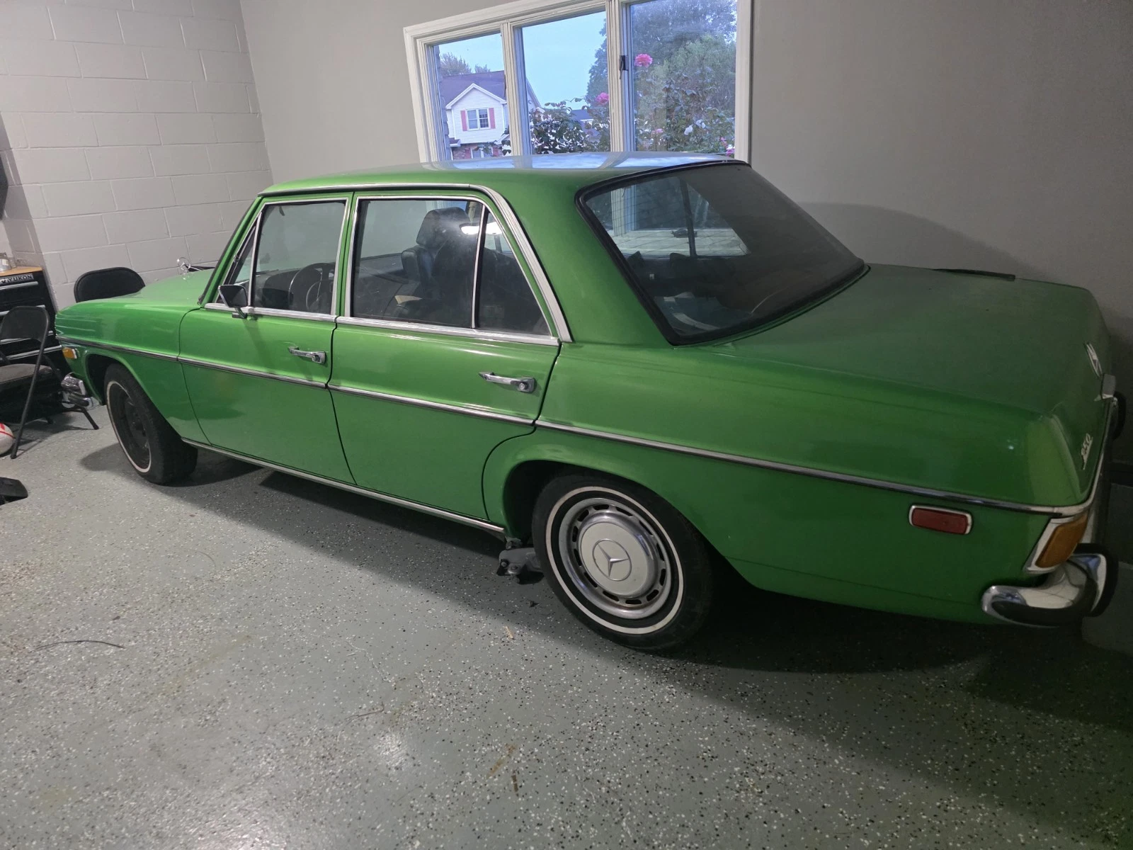 Kurbağa Yeşili Proje: Satışa Çıkan 1972 Mercedes-Benz 250