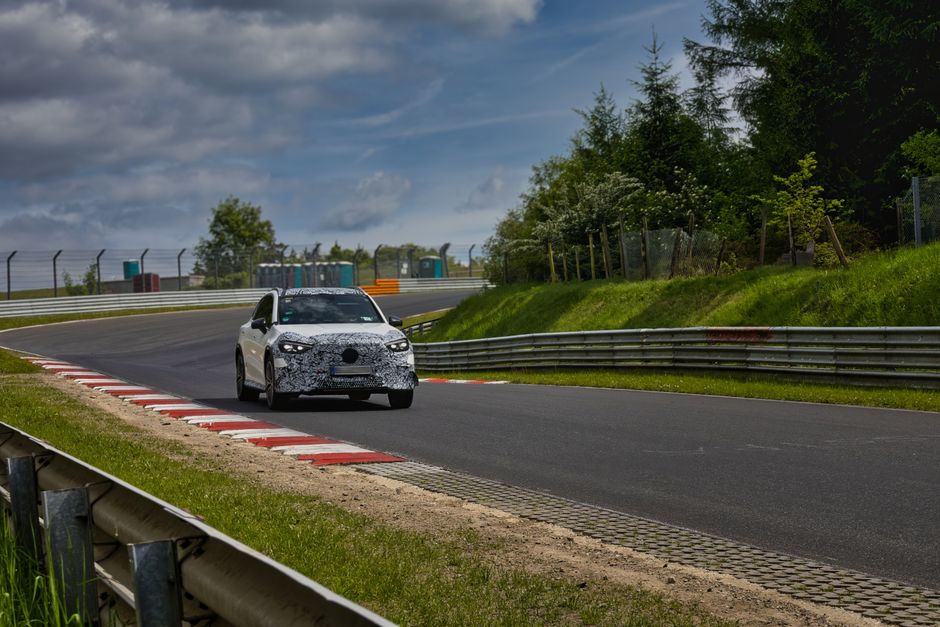 Electric Porsche Boxster Spotted Testing at Nürburgring Without Camouflage