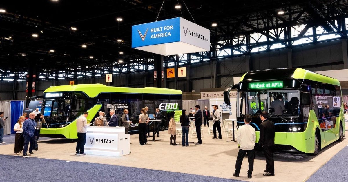 VinFast Eyes US Electric Bus Market With Full-Service Fleet Offering