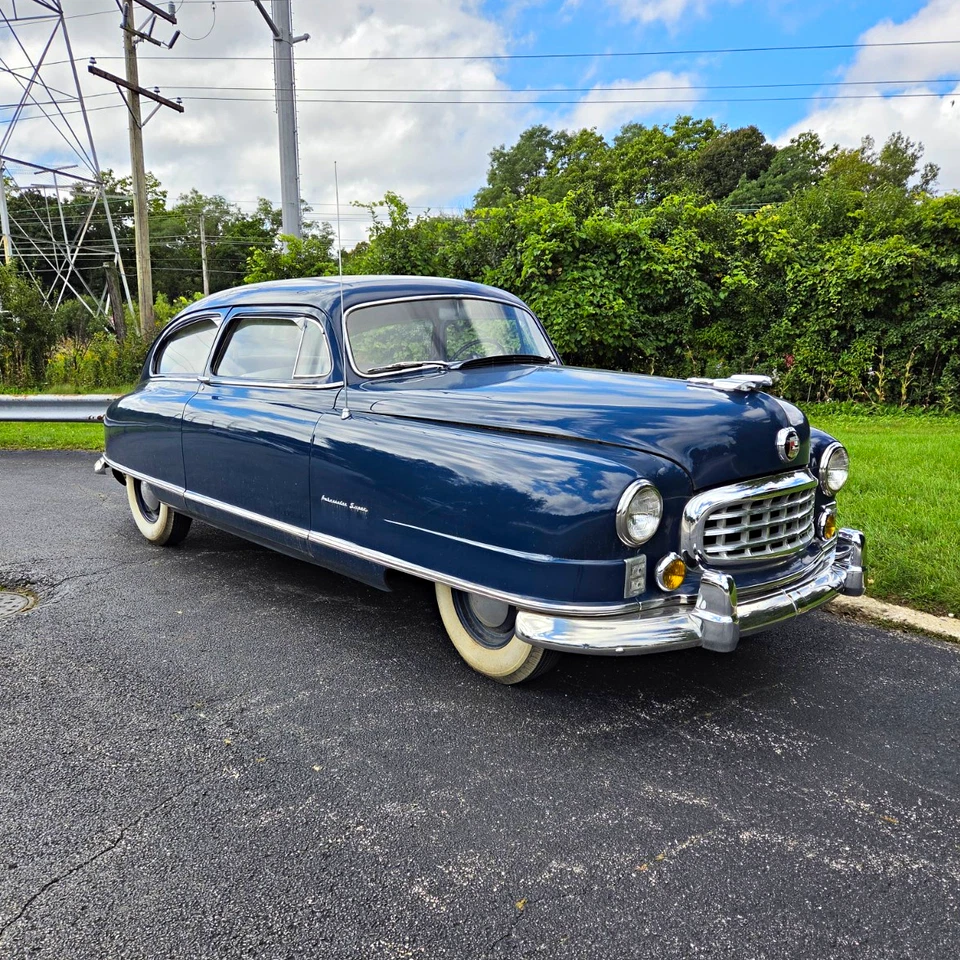 Rocket-Age Relic: A 1950 Nash Ambassador Airflyte Super Heads to Auction