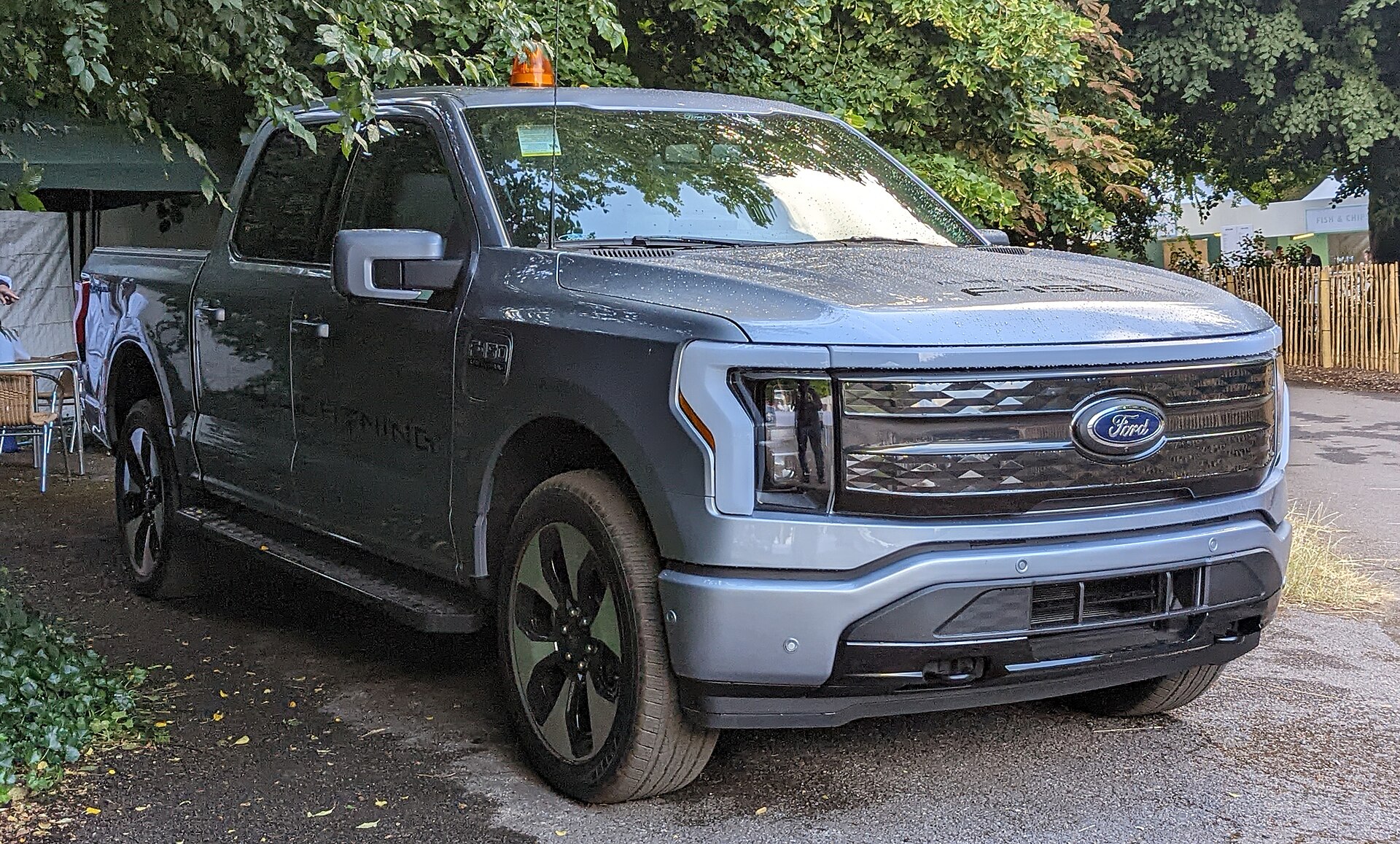 Jim Farley Visits Walmart's Iconic F-150 Pickup