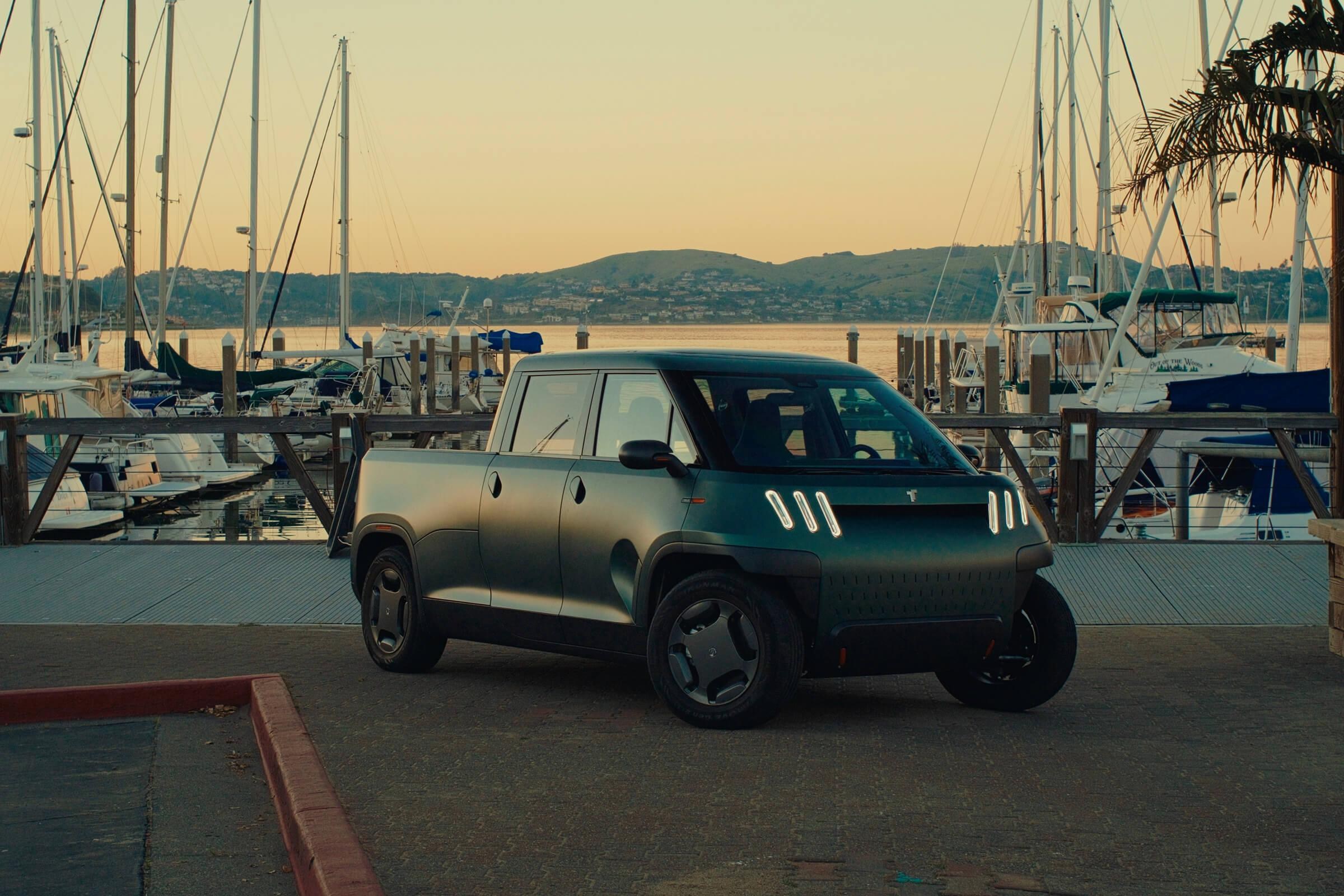 Telo MT1: A Full-Size Truck Shrunk Down to Mini Cooper Footprint