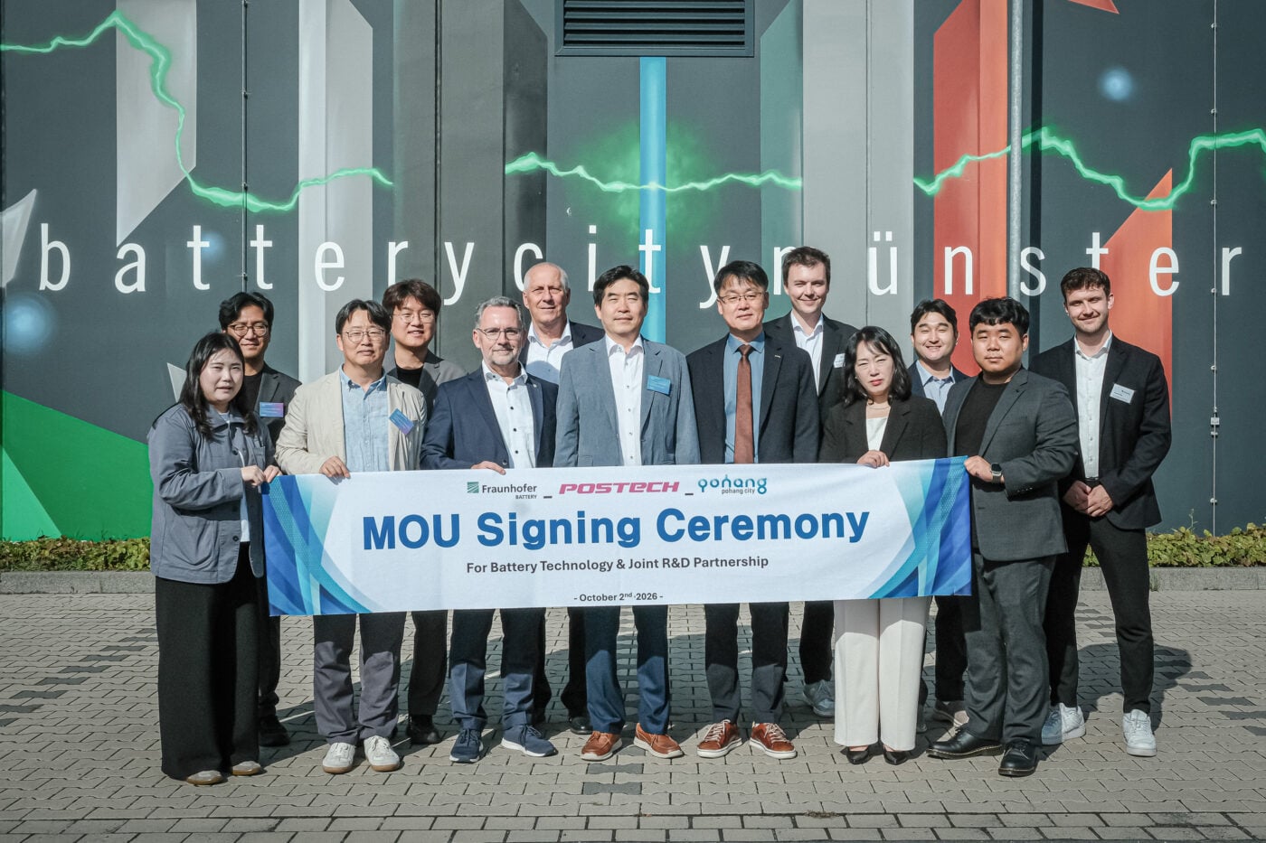 Fraunhofer Deepens Battery Research Ties with South Korean Partners