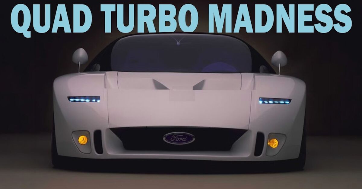 Ford GT90: 1990'ların Hayal Ettiği Amerikan Hiper Otomobili