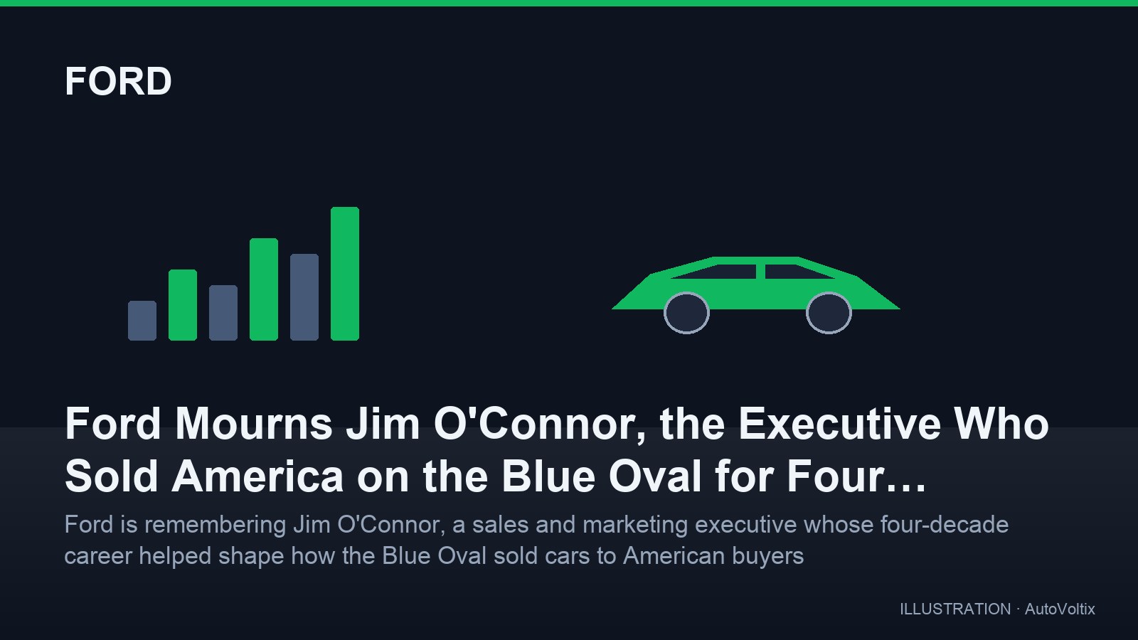 Ford Mourns Jim O'Connor, the Executive Who Sold America on the Blue Oval for Four Decades