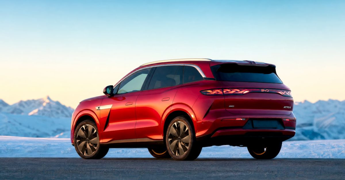 BYD, 400 Milden Fazla Menzile Sahip Yedi Koltuklu Elektrikli SUV'unu Tanıttı: Atto 8