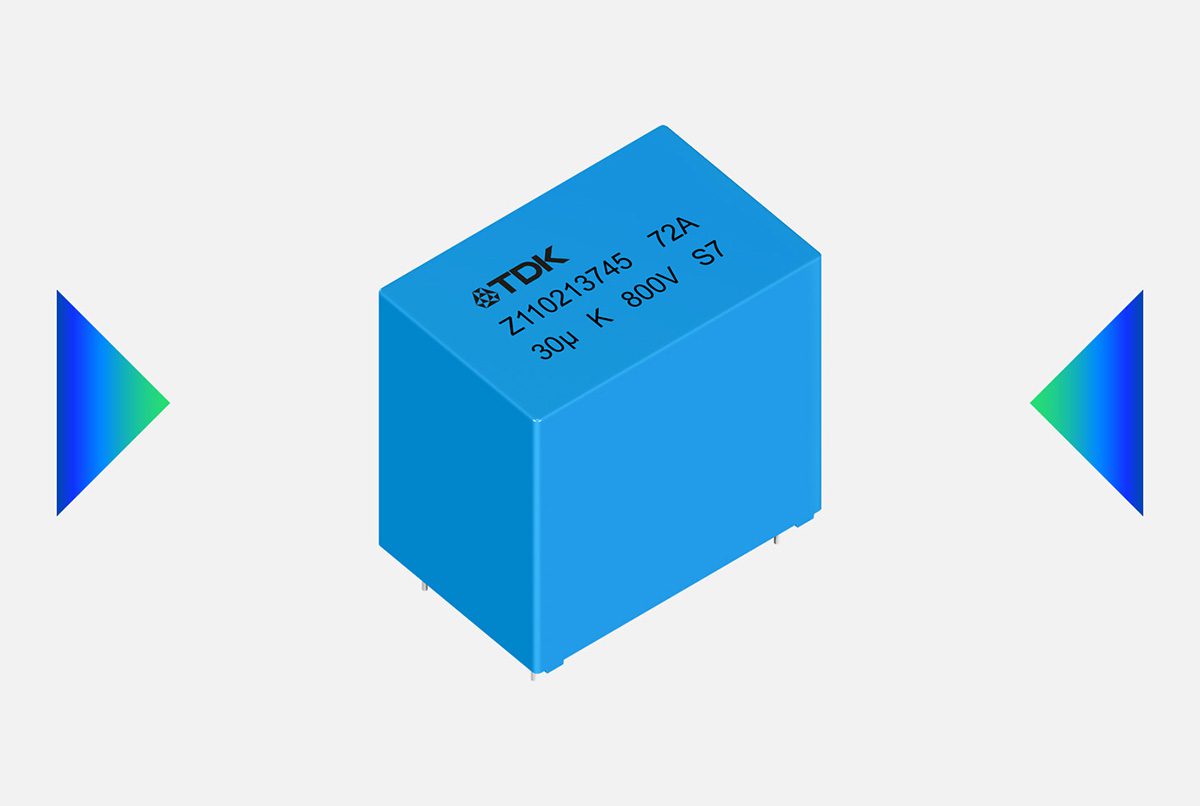TDK Unveils DC-Link Film Capacitors Built for 135°C Operation
