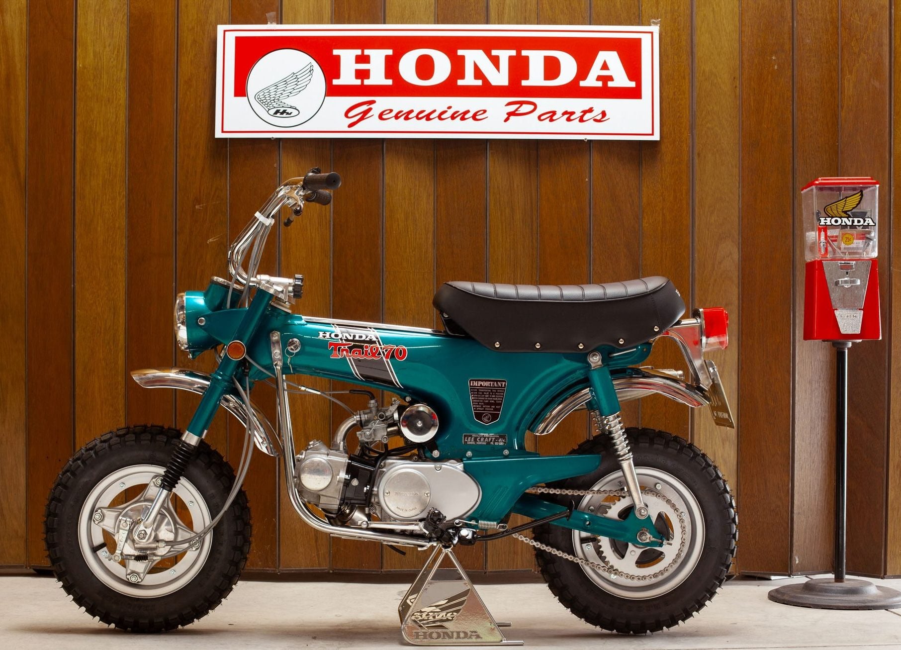 1970 Honda CT70H Trail: A Candy Blue Classic With an 88cc Heart