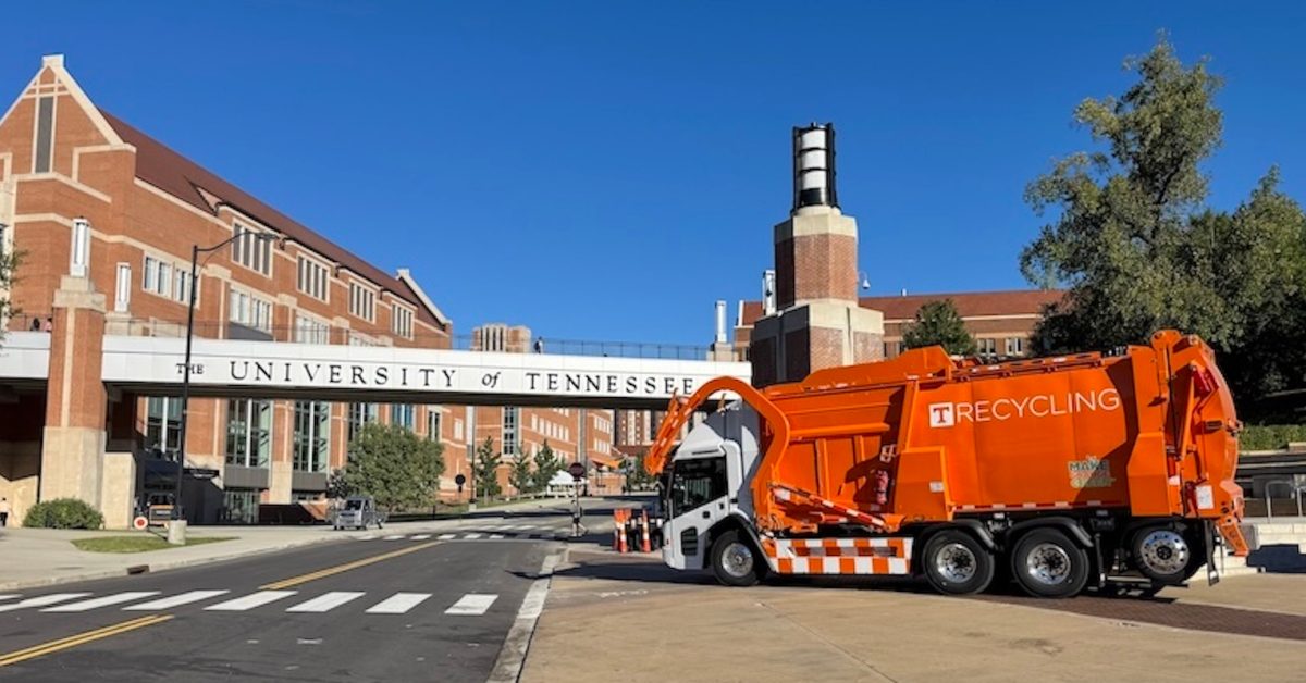 Tennessee Üniversitesi Çöp Filosunu Elektriğe Çevirdi
