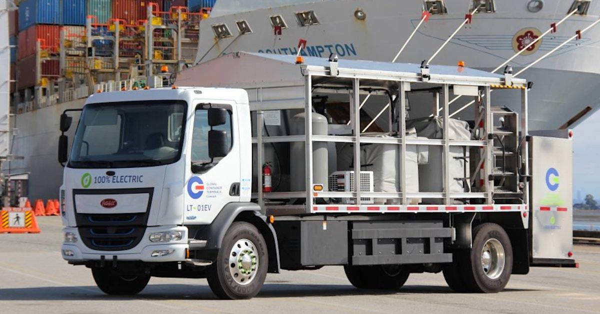 Peterbilt Electric Trucks Earn Recognition at the Port of Vancouver
