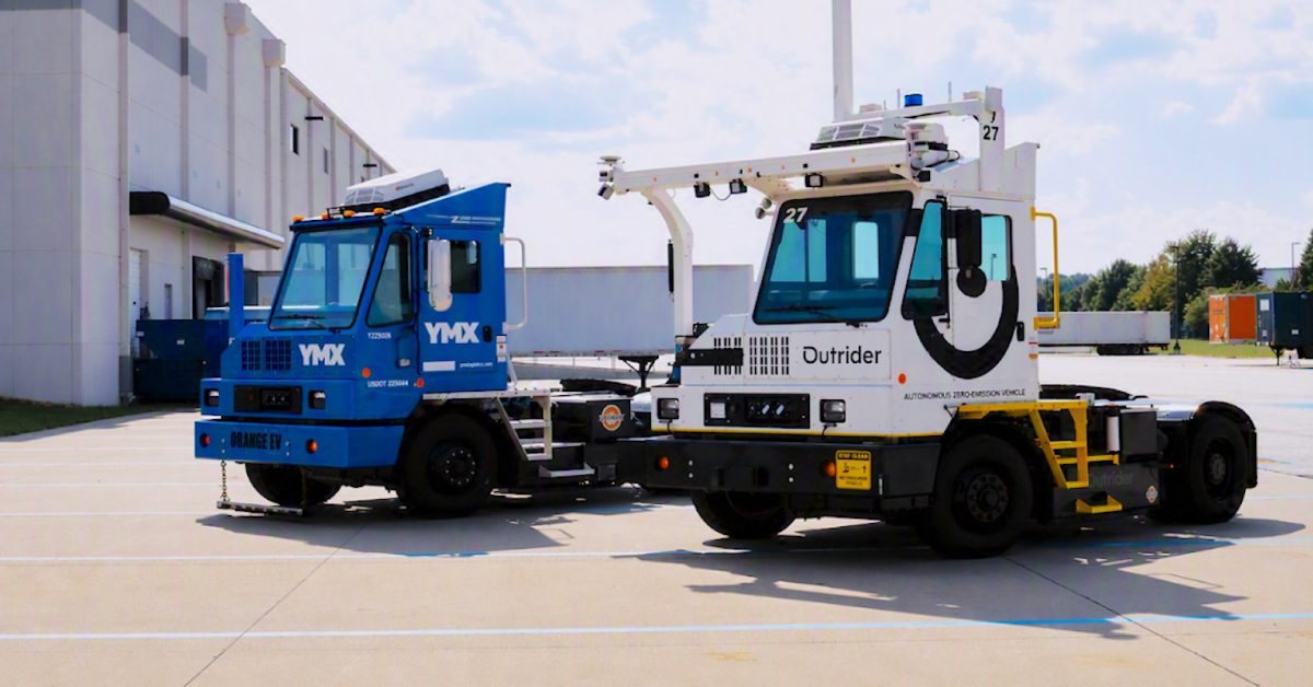 YMX ve Outrider, Elektrikli Liman Kamyonlarına Otonom Sürüş Getiriyor