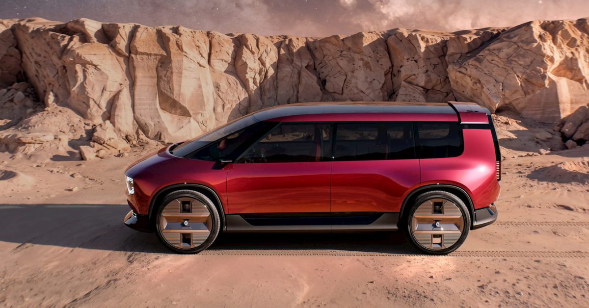 Renault's E-Space Concept Makes a Case for the Electric Minivan