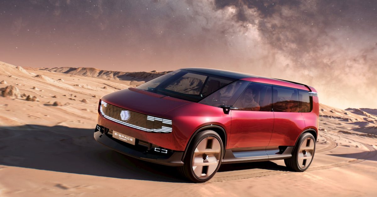 Renault's New Electric Minivan Channels an '80s Icon