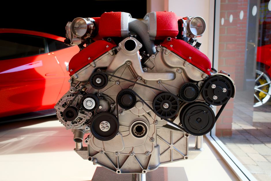 Ferrari F154 V8 Cutaway Display: A Kinetic Masterpiece in Motion