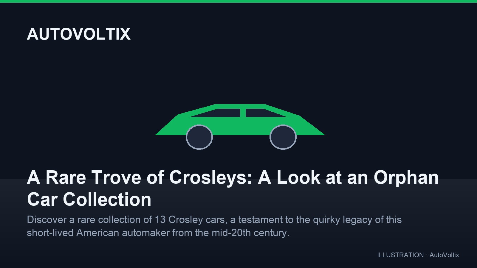 A Rare Trove of Crosleys: A Look at an Orphan Car Collection