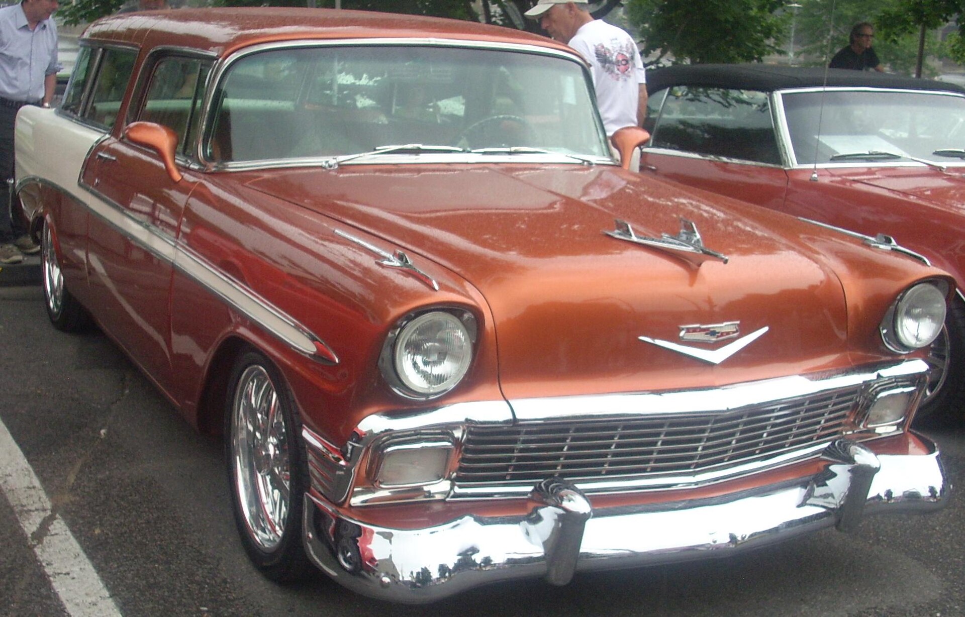 A 1956 Chevrolet Nomad That Blends Wagon Practicality with V8 Punch