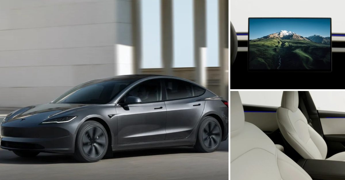 Tesla, Çin'deki Model 3'e 16 İnç Ekran ve V2L Güç Çıkışı Sunuyor; ABD Model 3 Bu Yeniliklerden Mahrum