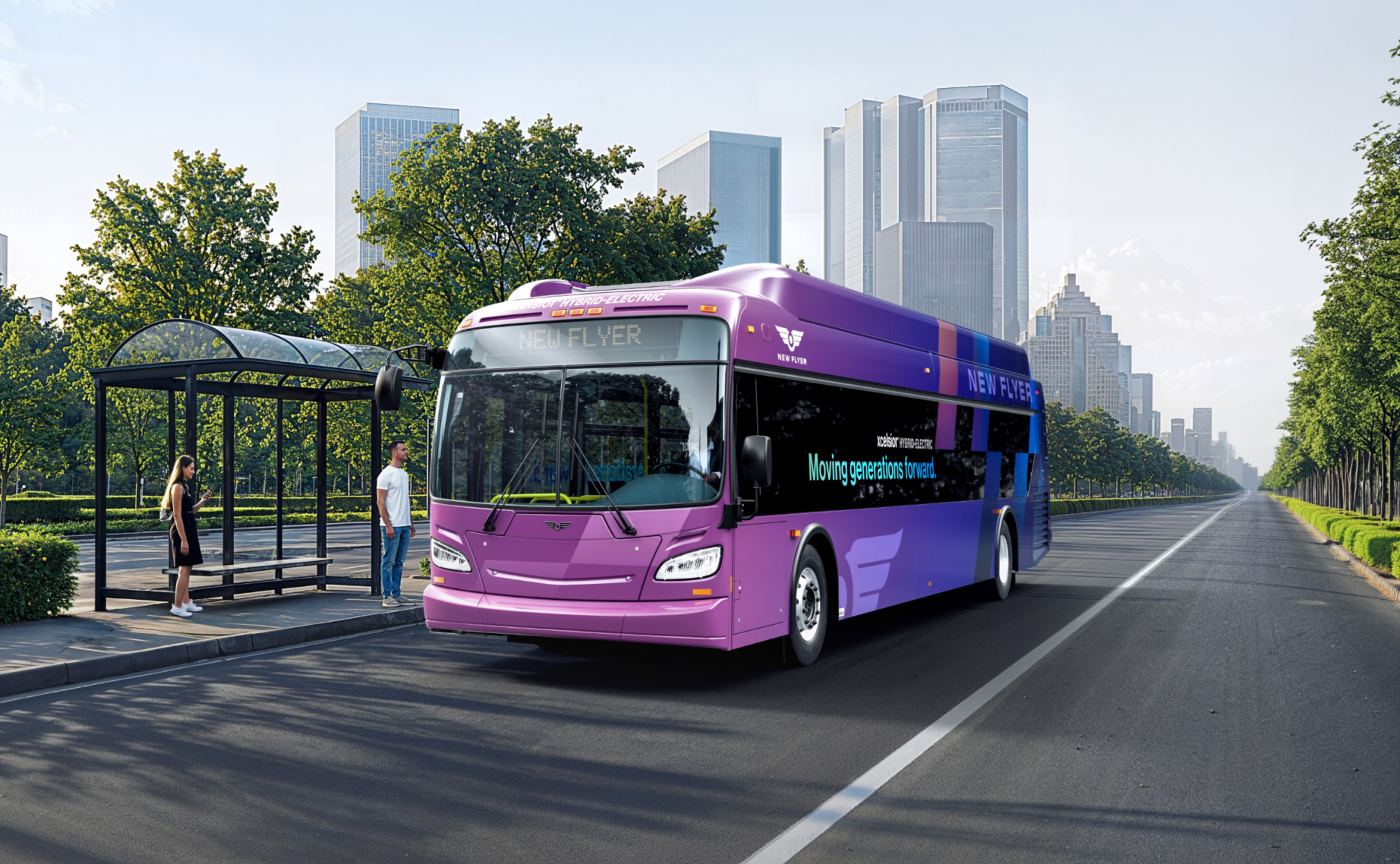 New Flyer Otobüs Filosu İçin Yeni Elektrik Mimarisi Tanıttı