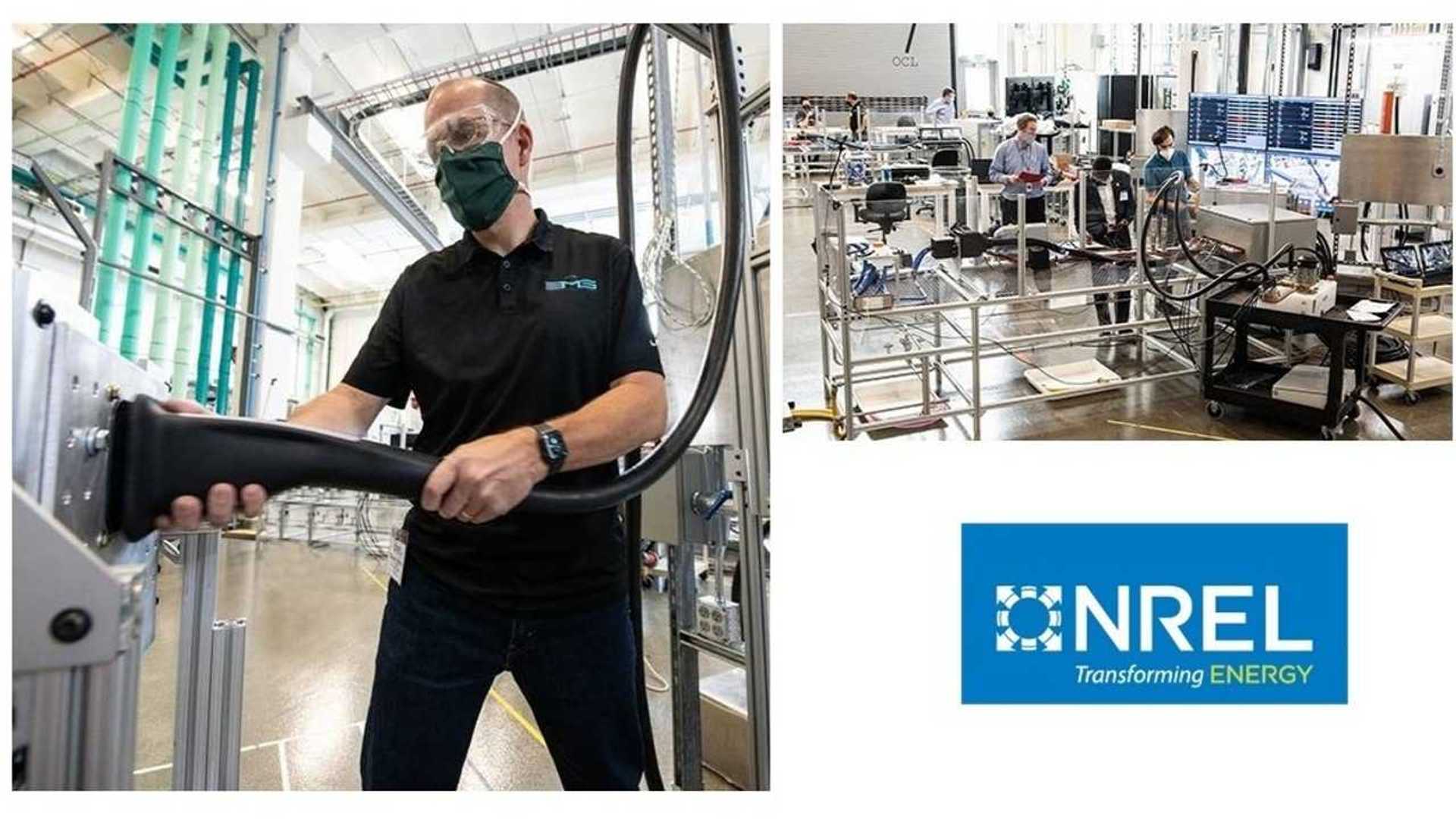 Megavatlık Şarj Konnektörleri NREL'de Test Edildi