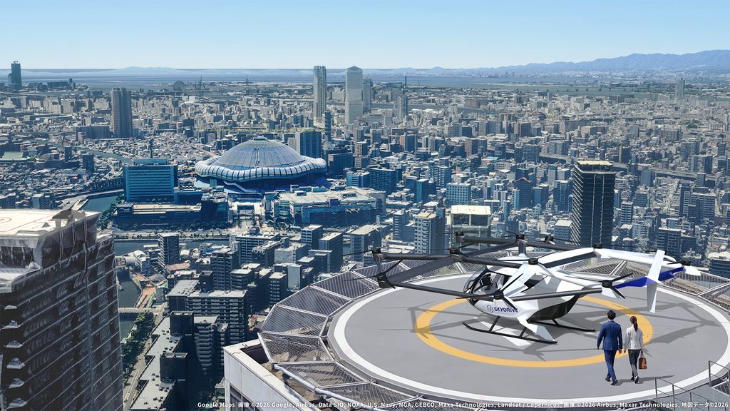 Osaka Explores Turning Rooftop Rescue Pads Into eVTOL Vertiports