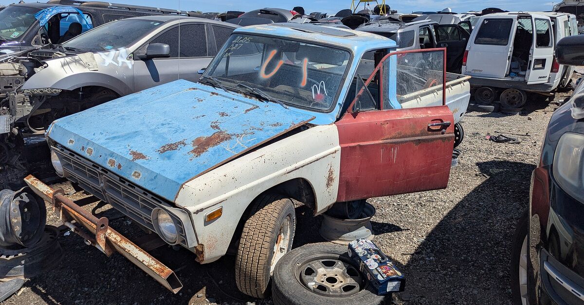 Junkyard Survivor: 1974 Ford Courier Hiding a Cologne V6 Swap