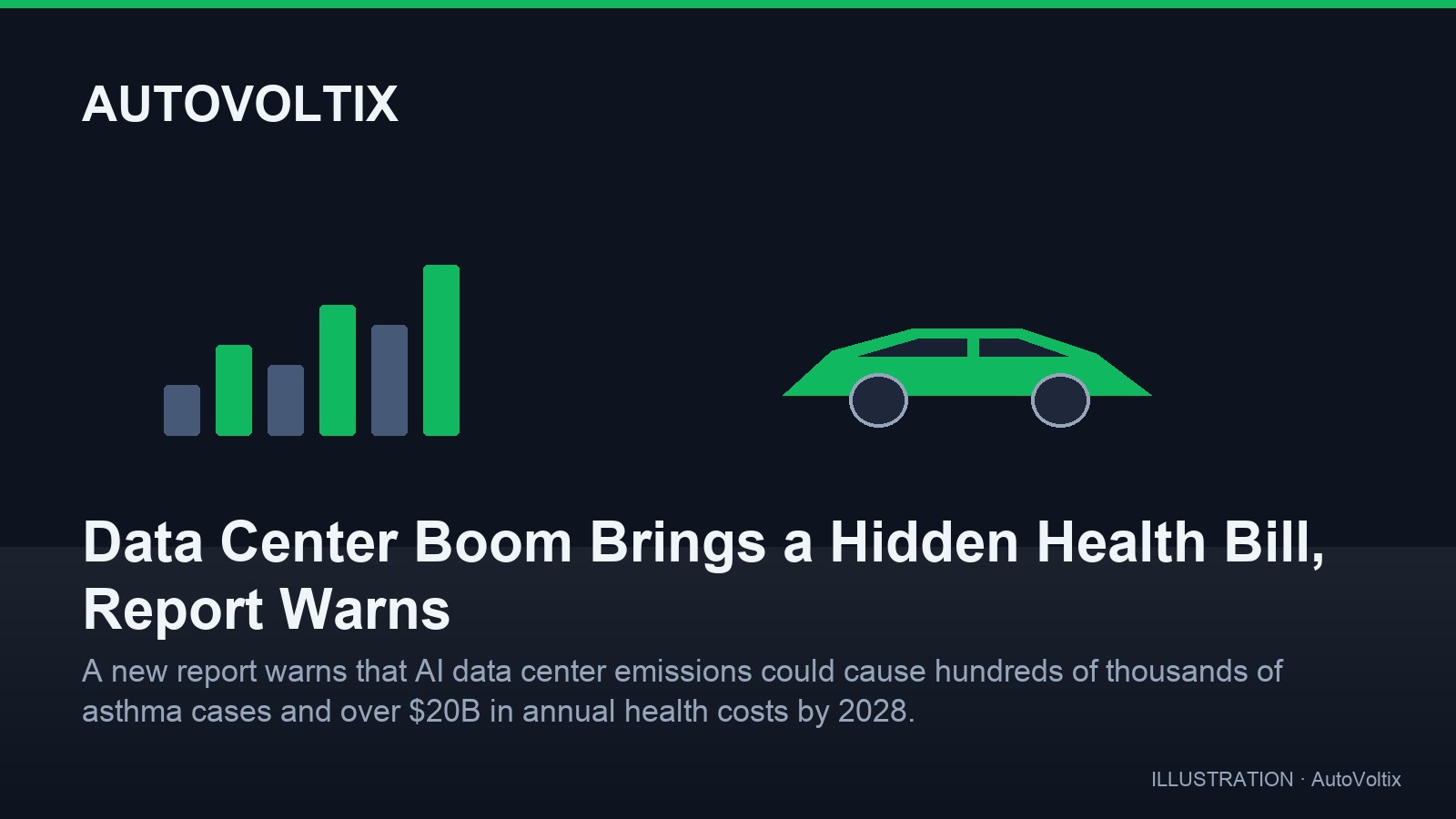 Data Center Boom Brings a Hidden Health Bill, Report Warns