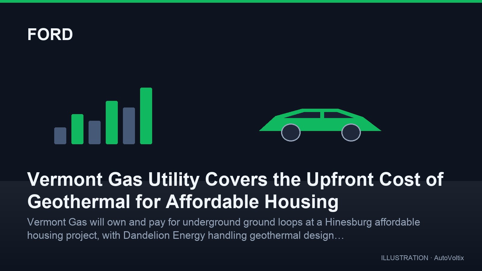 Vermont Gas Utility Covers the Upfront Cost of Geothermal for Affordable Housing