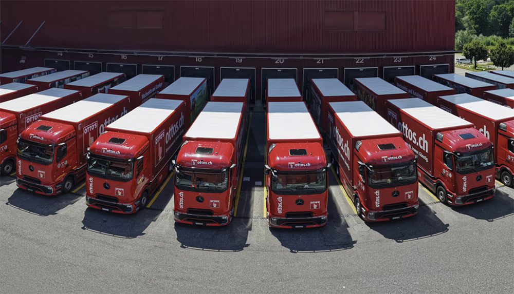Otto's Tüm Filosunu Elektriğe Çevirdi: 22 Mercedes eActros 600