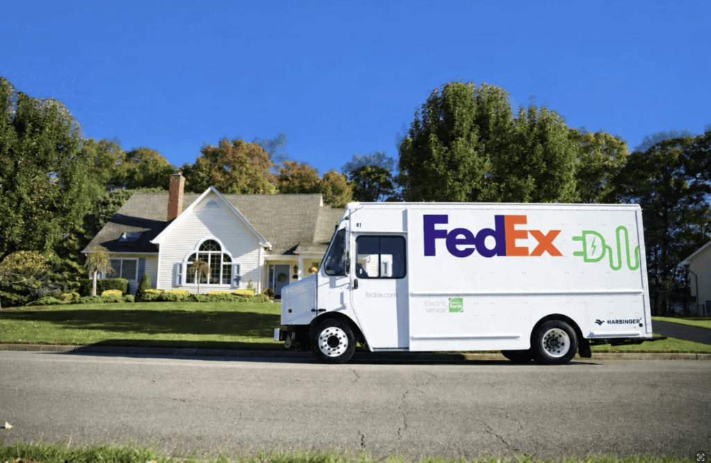 FedEx'ten Elektrikli Kamyonlara 300 Milyon Dolarlık Dev Yatırım: Harbinger'dan 2.000 Araç Siparişi