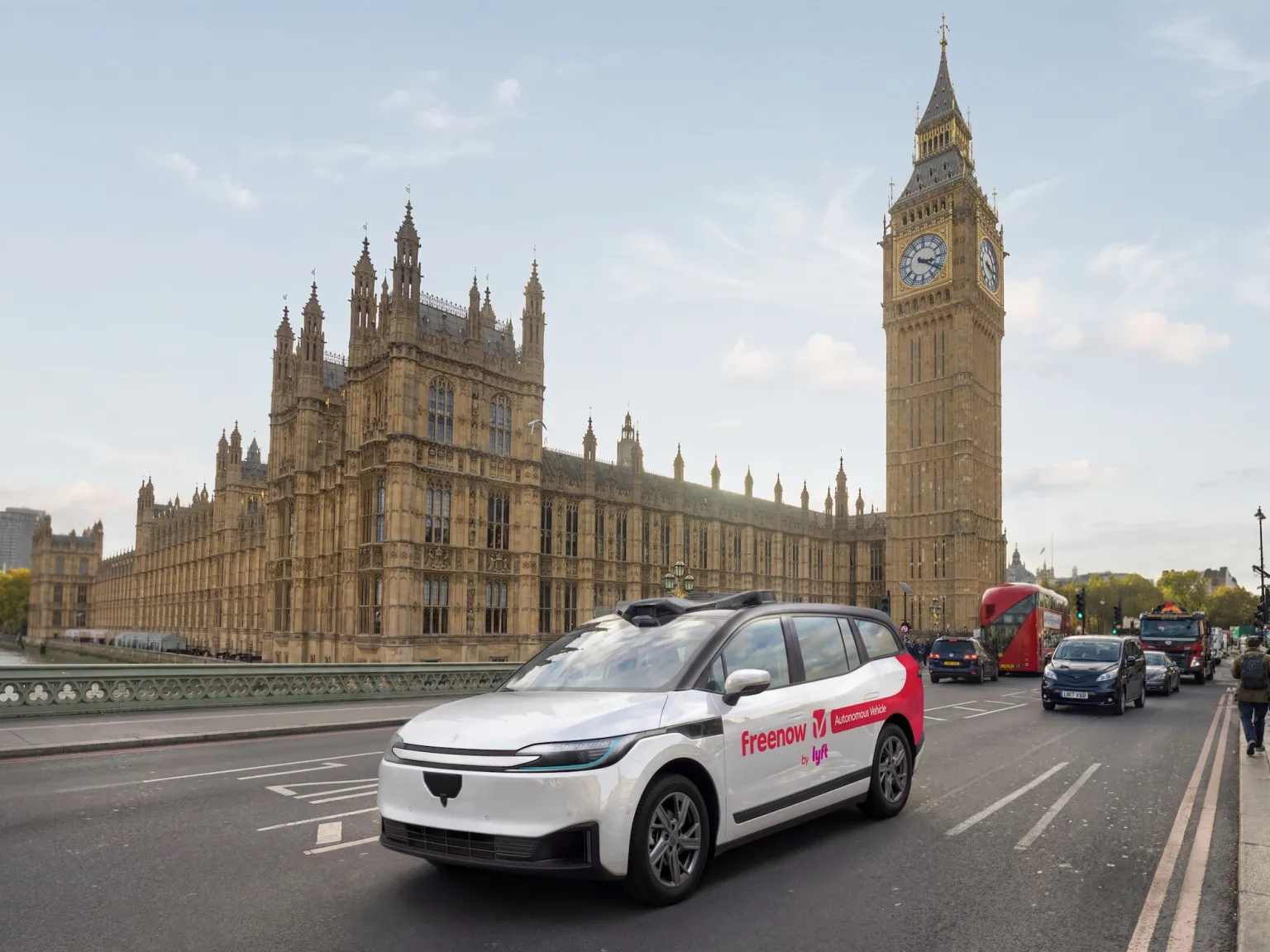 Baidu and Lyft's Freenow Plot Driverless London Launch by 2027