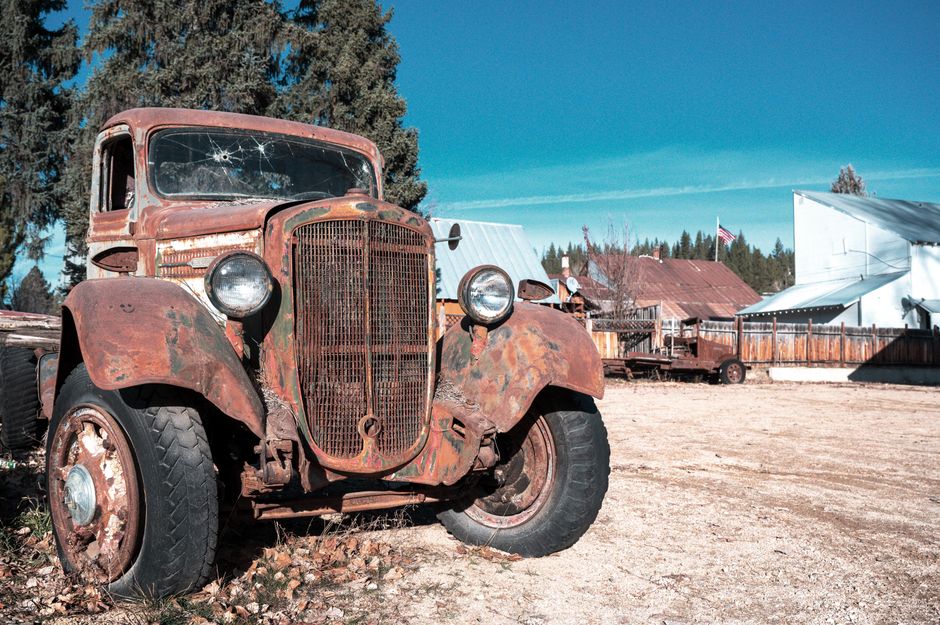 Barn-Fresh 1938 International Panel Van Emerges After 20 Years
